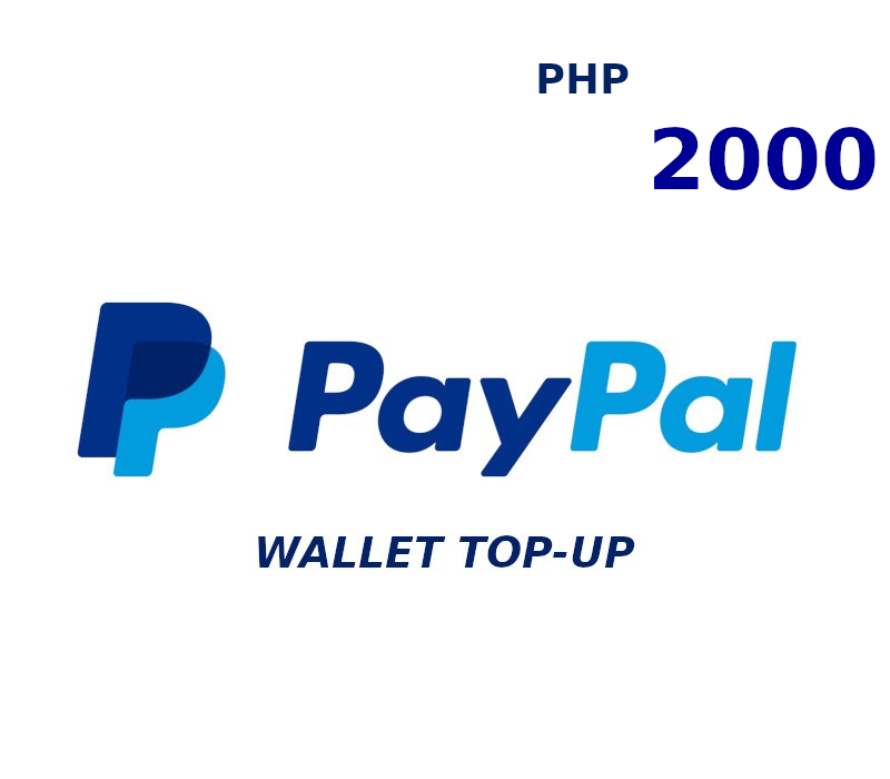 PayPal Wallet PHP 2000 Top Up cover art