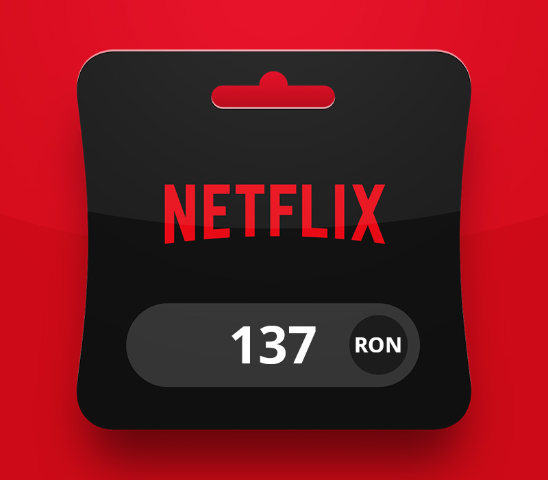 Netflix RON 137 Gift Card RO cover art