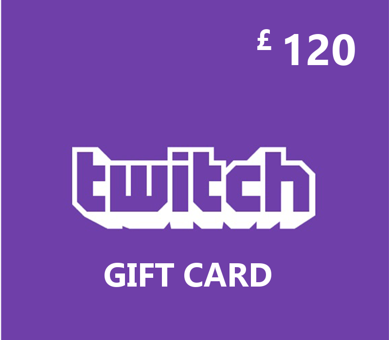 Twitch GBP 120 Gift Card cover art
