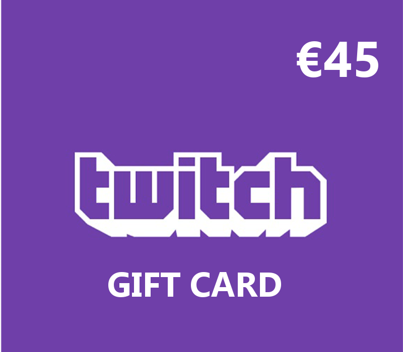 Twitch EUR 45 Gift Card cover art