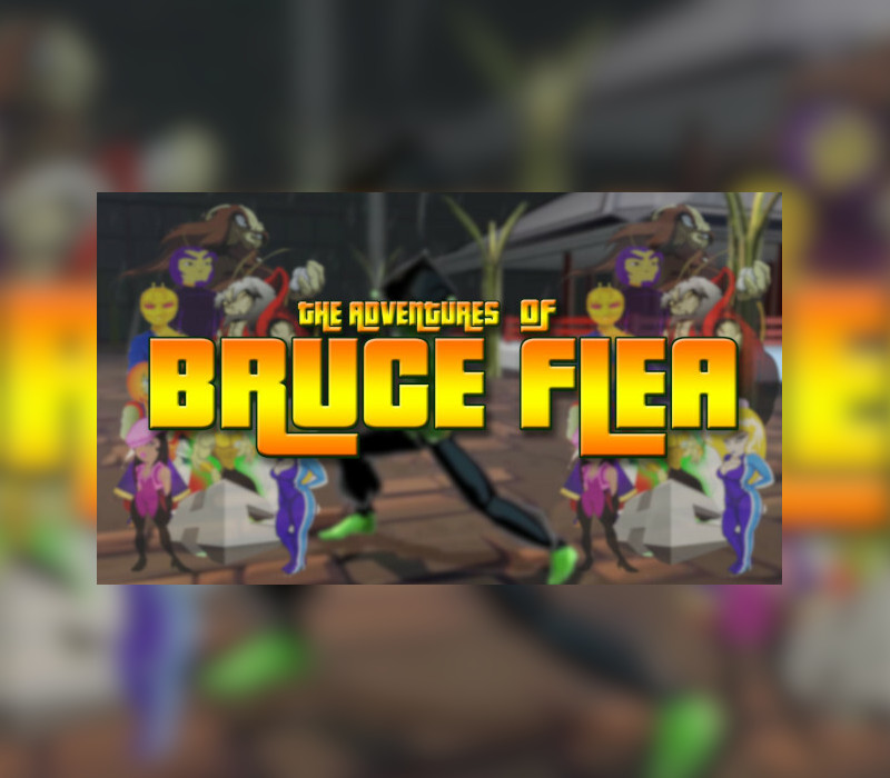 The Adventures of Bruce Flea cover art