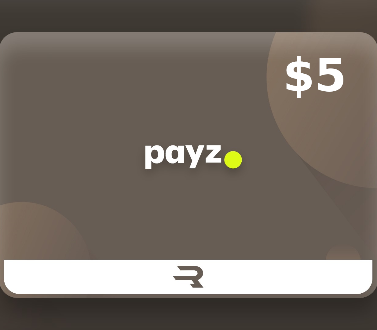 Rewarble Payz $5 Gift Card cover art