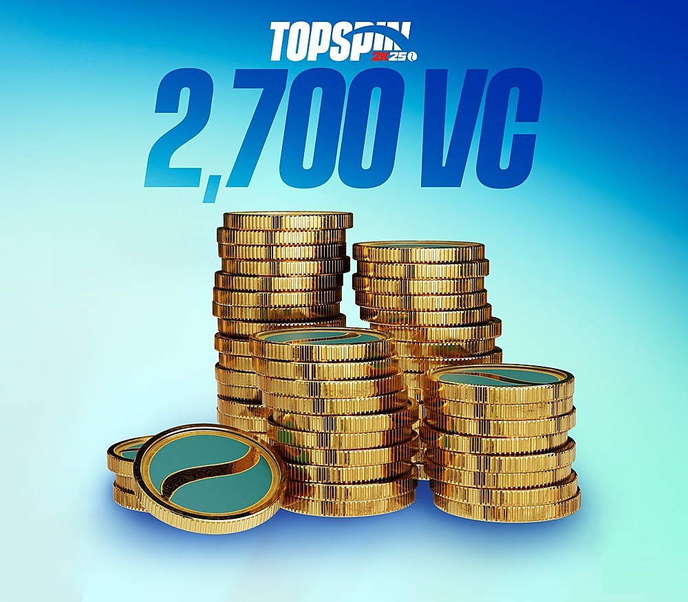 TopSpin 2K25 - 2,700 Virtual Currency Pack cover art