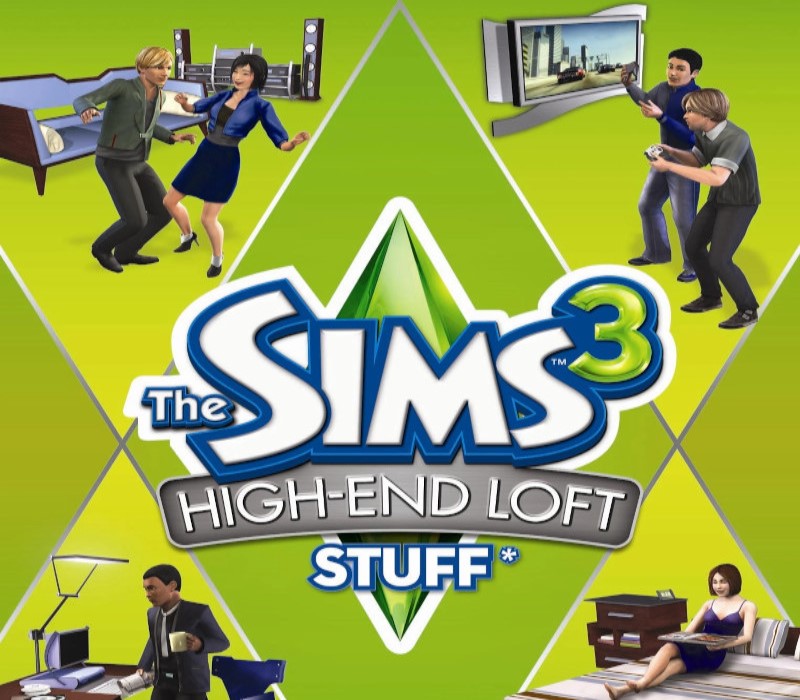 The Sims 3 - High-End Loft Stuff DLC cover art