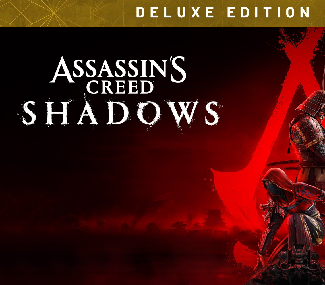 Assassin's Creed Shadows Deluxe Edition cover art