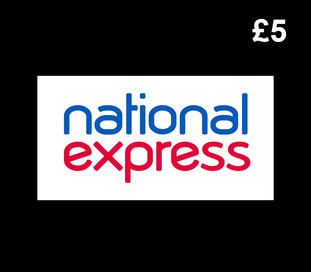 National Express £5 Gift Card cover art