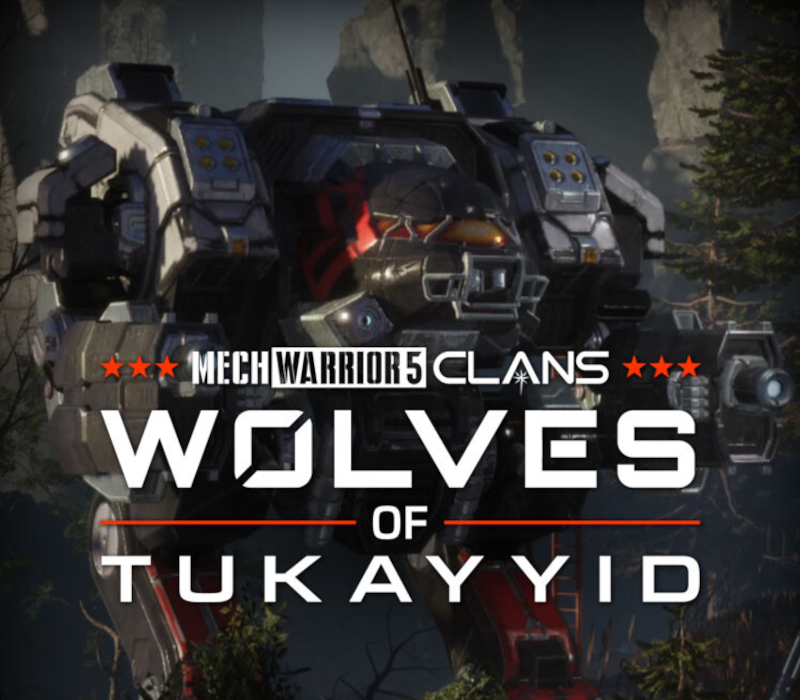 MechWarrior 5: Clans - Wolves of Tukayyid DLC cover art