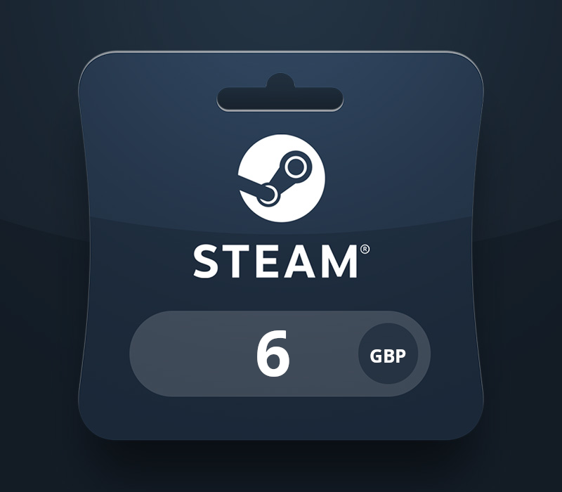 Steam Gift Card GBP 6 cover art