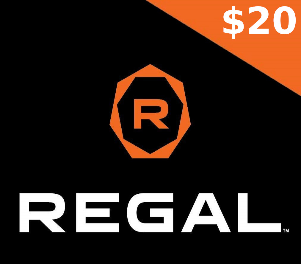 Regal Cinemas $20 Gift Card cover art