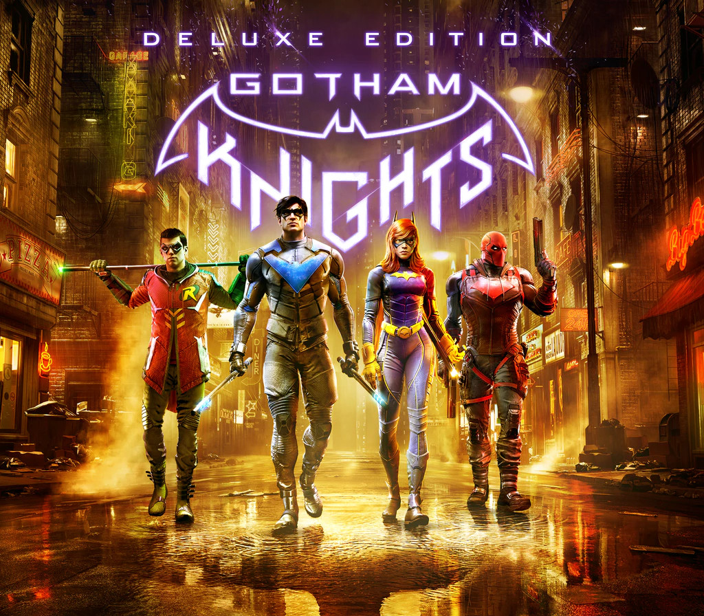 Gotham Knights Deluxe Edition cover art