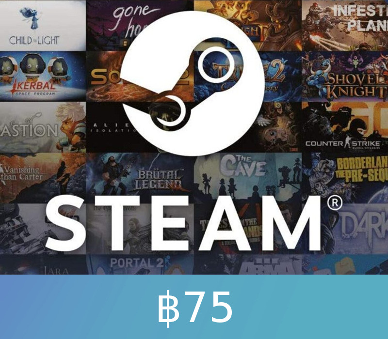 Steam Wallet THB 75 Gift Card cover art