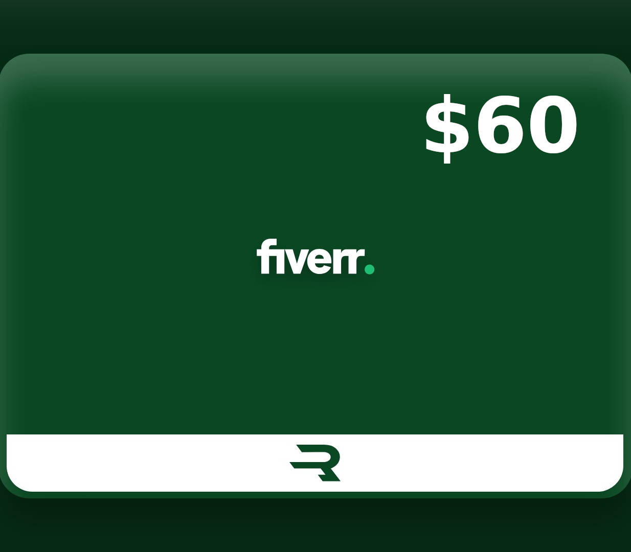 Rewarble Fiverr USD 60 Gift Card cover art