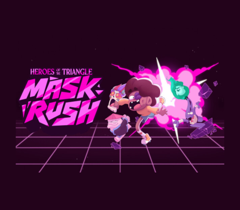 Heroes of the Triangle: Mask Rush cover art