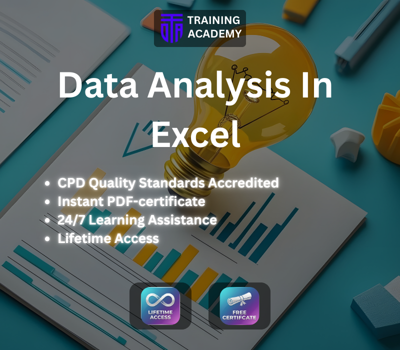 Data Analysis In Excel Course Online Training Academy cover art