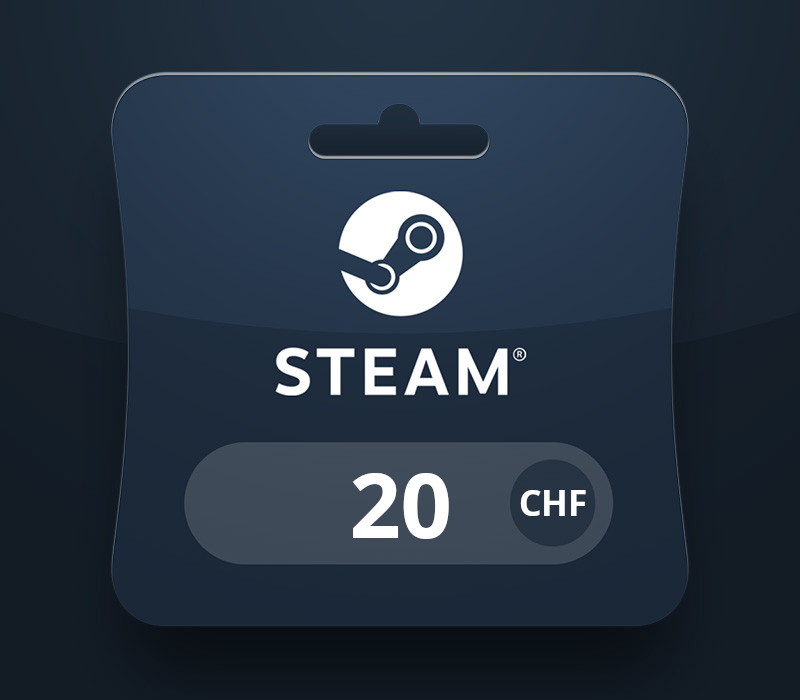 Steam Wallet CHF 20 Gift Card CH cover art