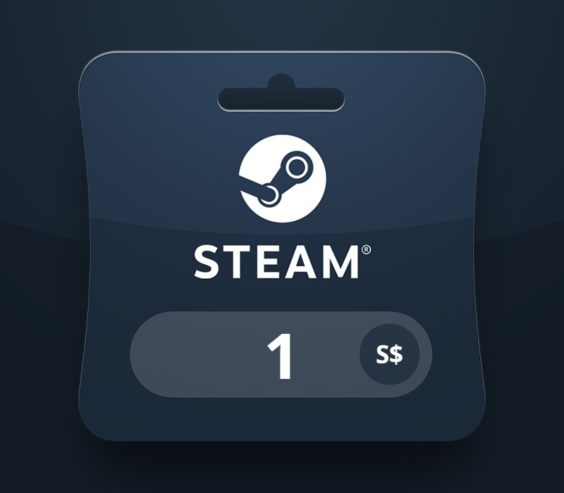 Steam Wallet SGD 1 Gift Card cover art