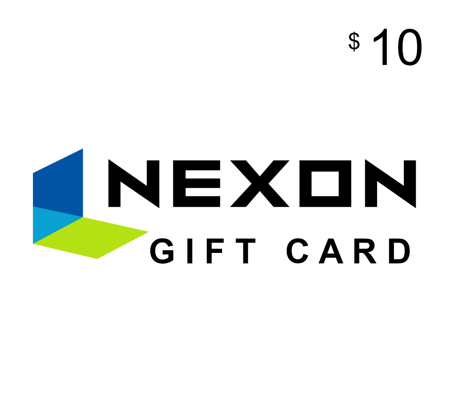 Nexon $10 Game Card cover art