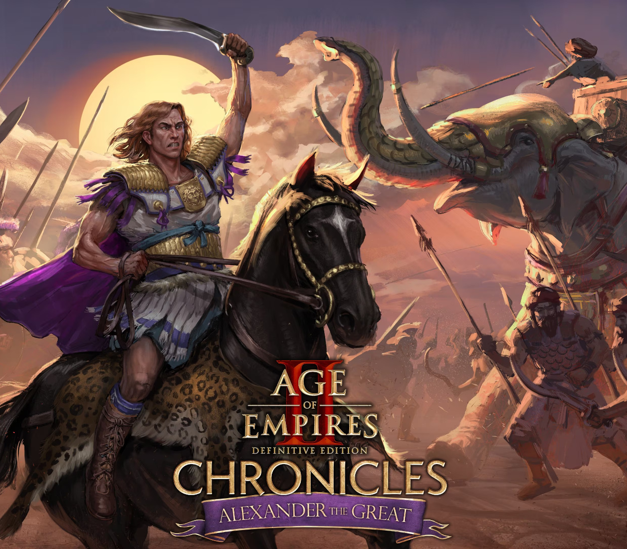 Age of Empires II: Definitive Edition - Chronicles: Alexander the Great DLC cover art