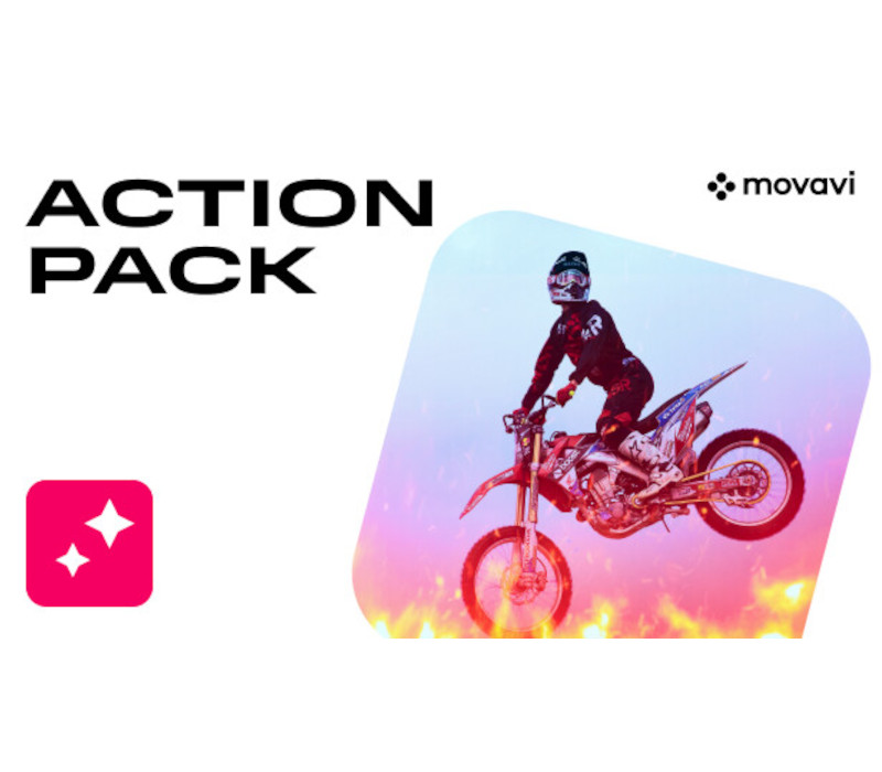 Movavi Video Editor 2023 - Action Pack DLC cover art