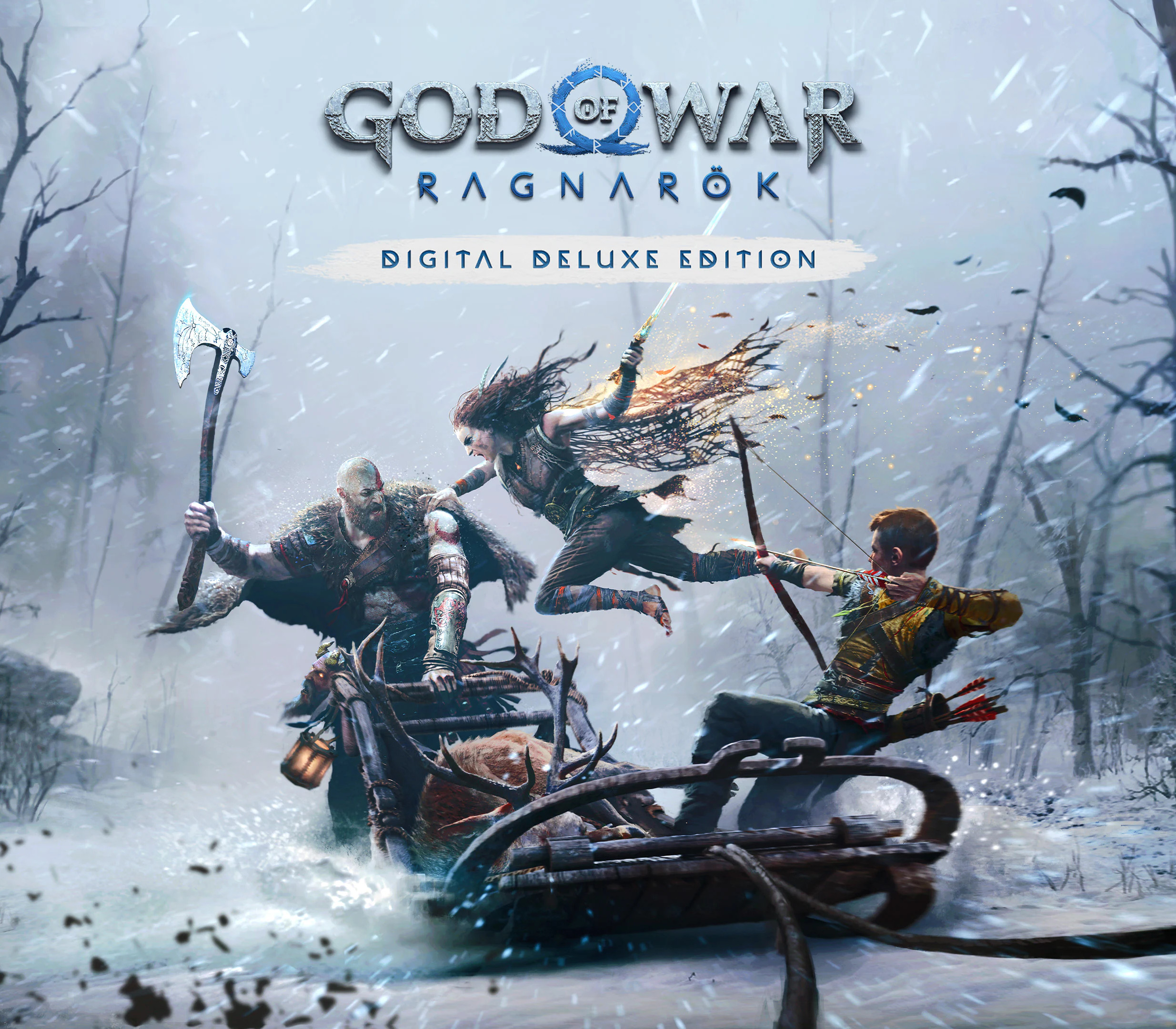 God Of War Ragnarök Deluxe Edition cover art