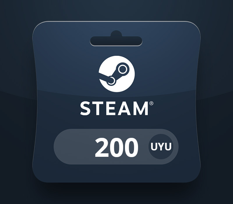 Steam Wallet UYU 200 Gift Card UY cover art