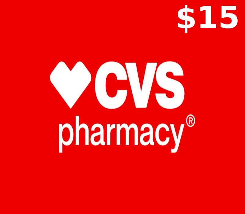 CVS Pharmacy $15 Gift Card cover art