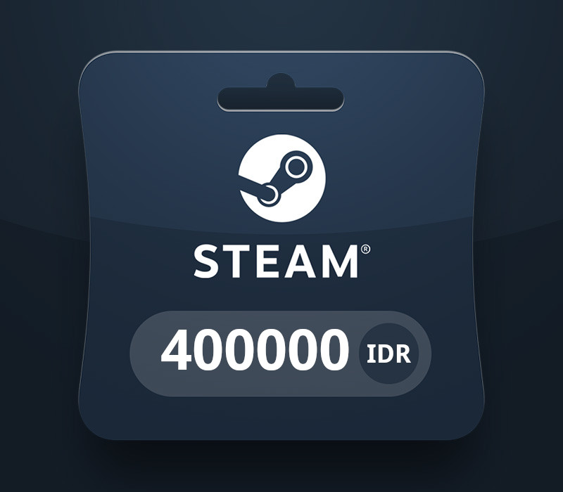 Steam Wallet IDR 400000 Gift Card cover art