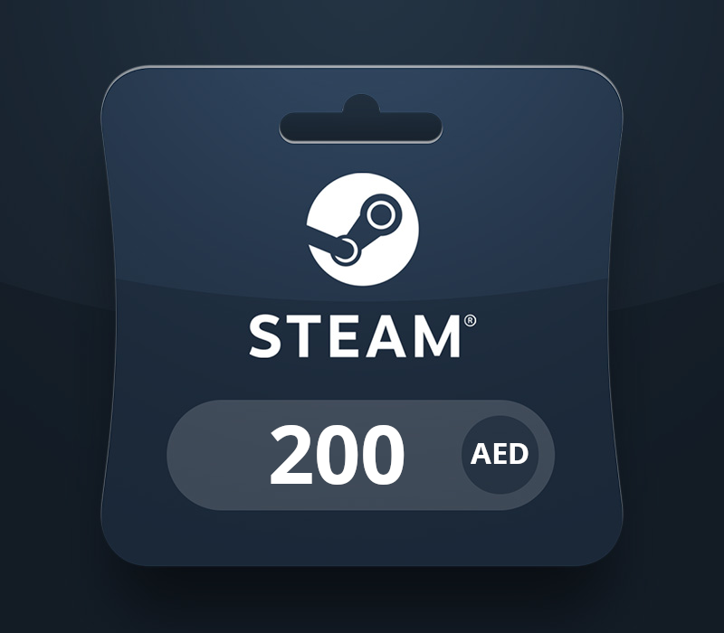 Steam Wallet AED 200 Gift Card cover art