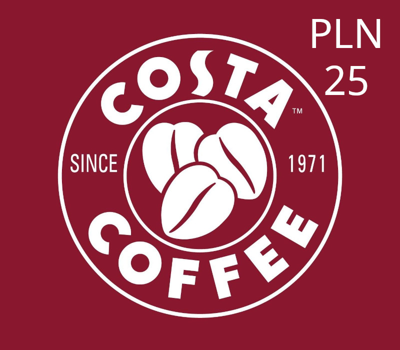 Costa Coffee PLN 25 Gift Card PL cover art
