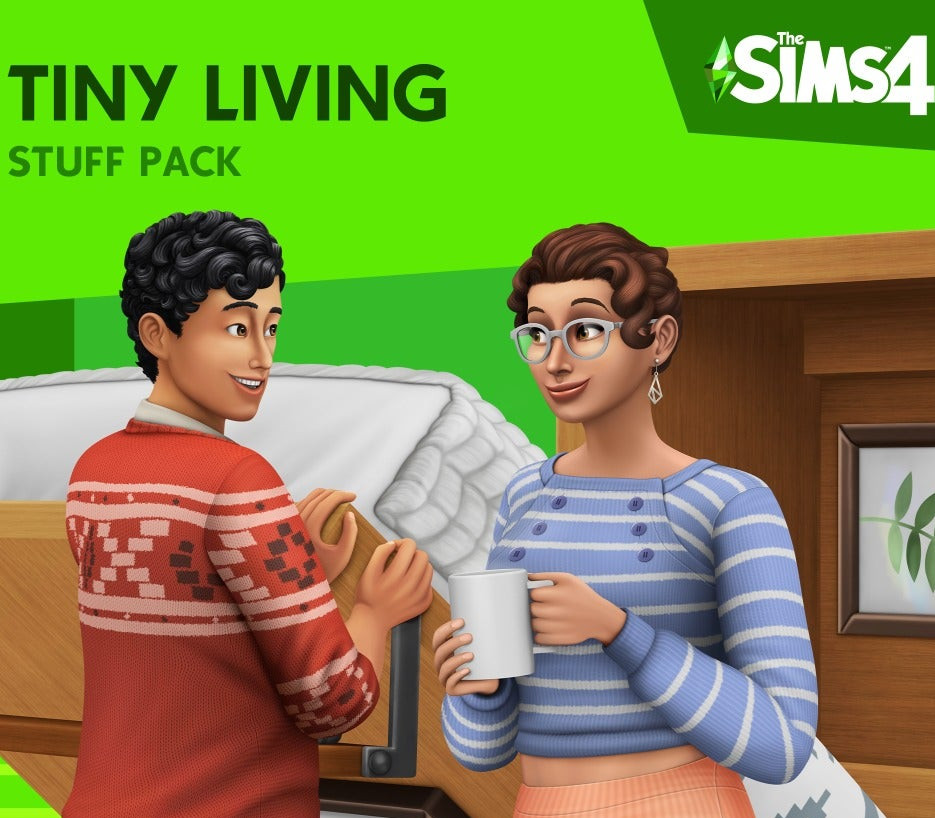 The Sims 4 - Tiny Living Stuff DLC cover art