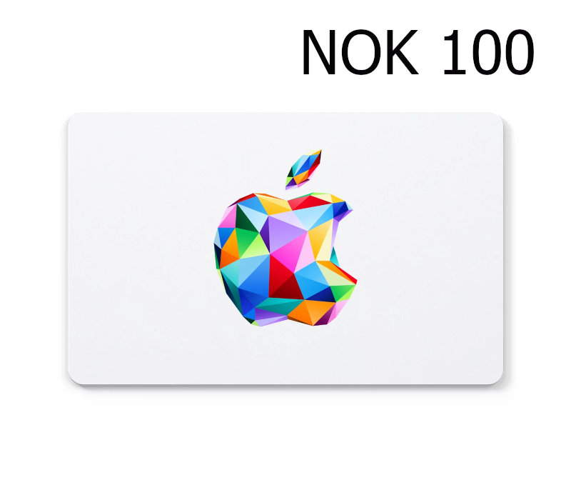 Apple 100 NOK Gift Card NO cover art