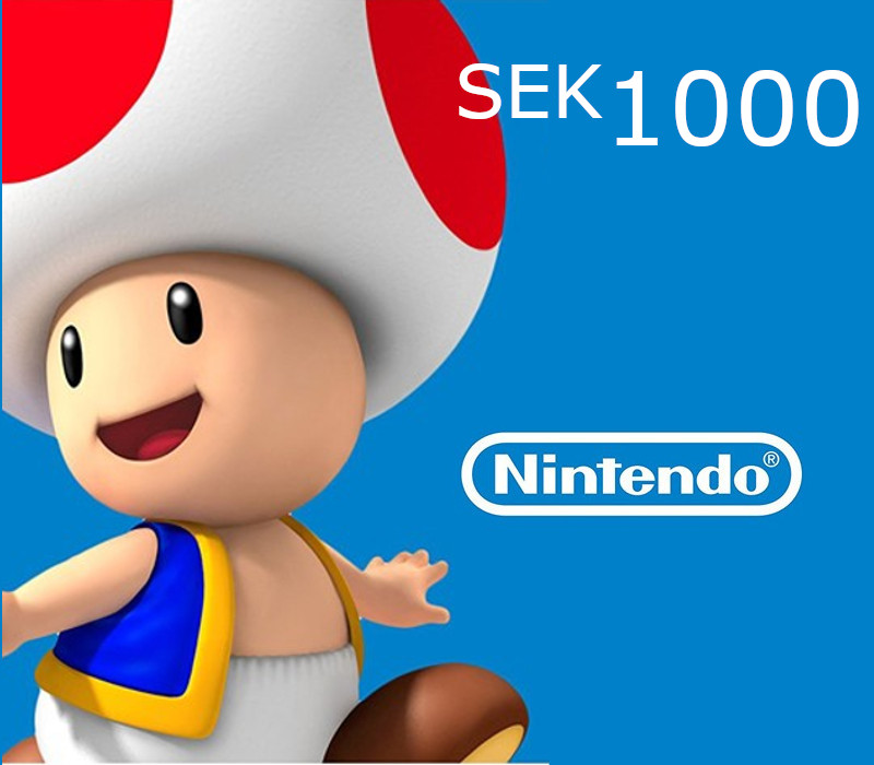 Nintendo eShop Prepaid Card SEK 1000 Key SE cover art