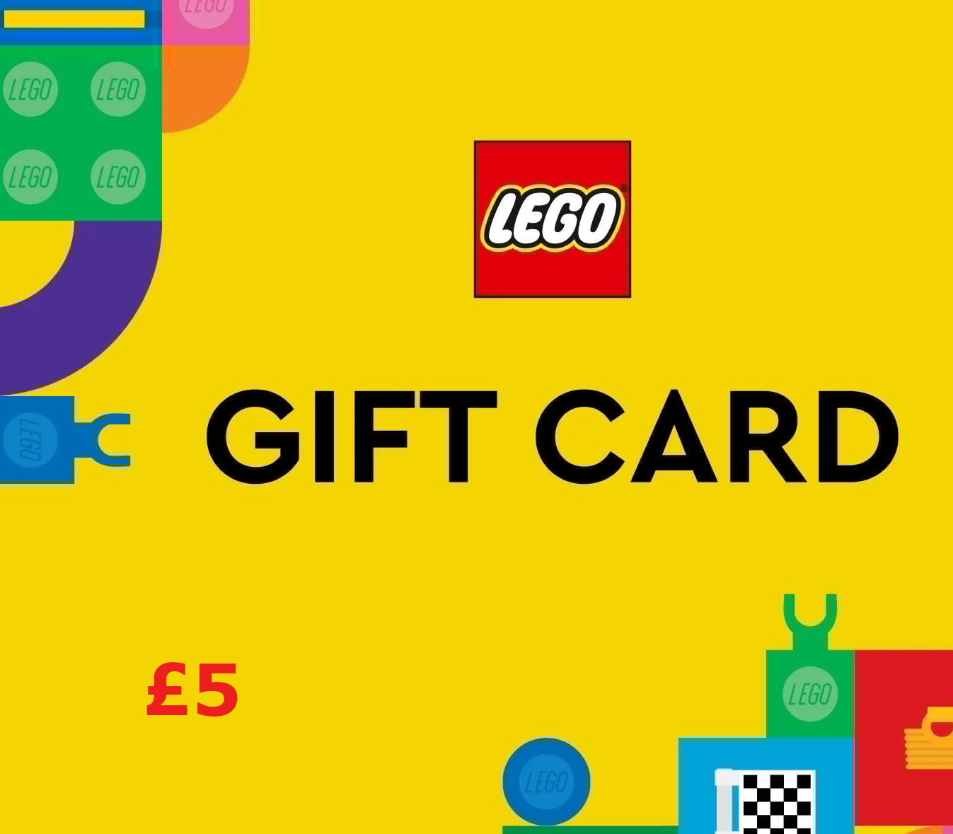 Lego £5 Gift Card cover art