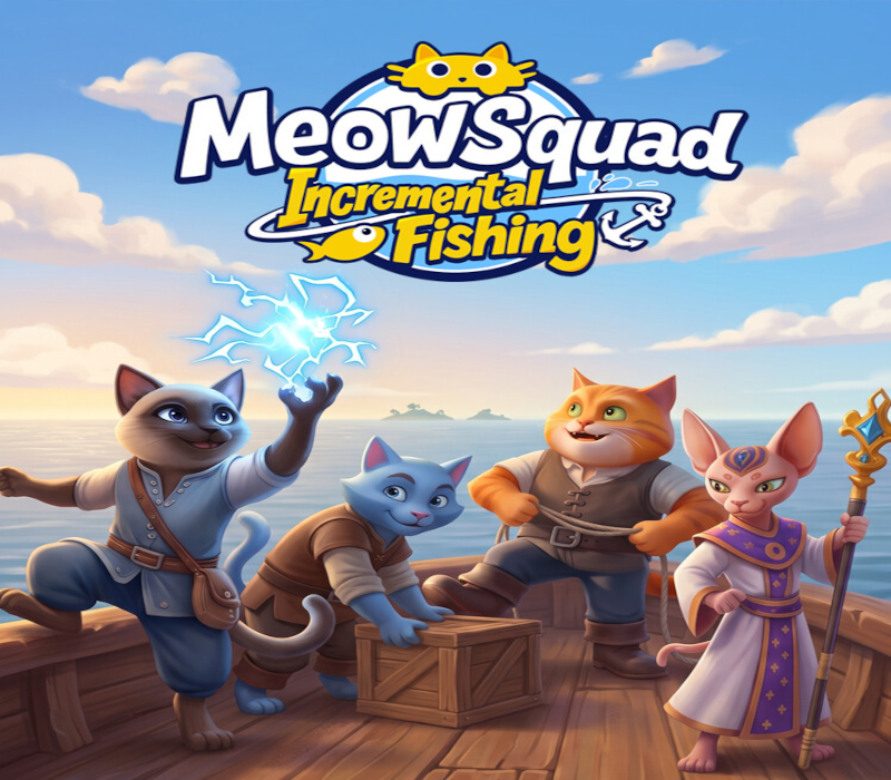 Meow Squad: Incremental Fishing cover art