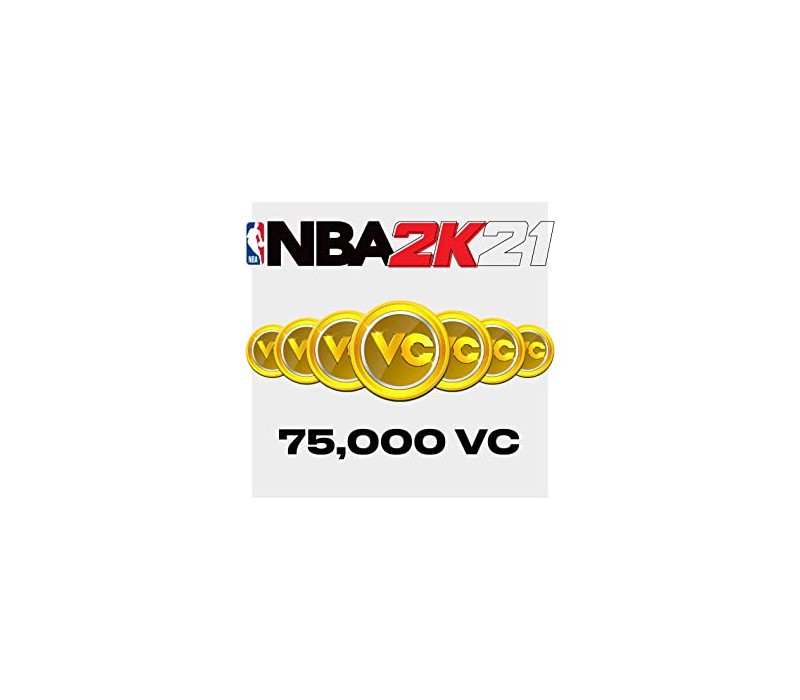 NBA 2K21 - 75,000 VC Pack DLC cover art