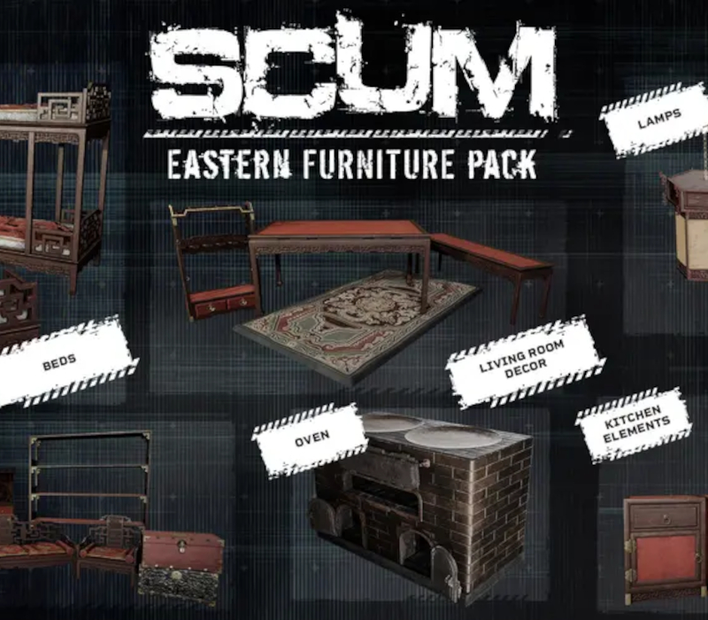 SCUM - Eastern Furniture Pack DLC cover art