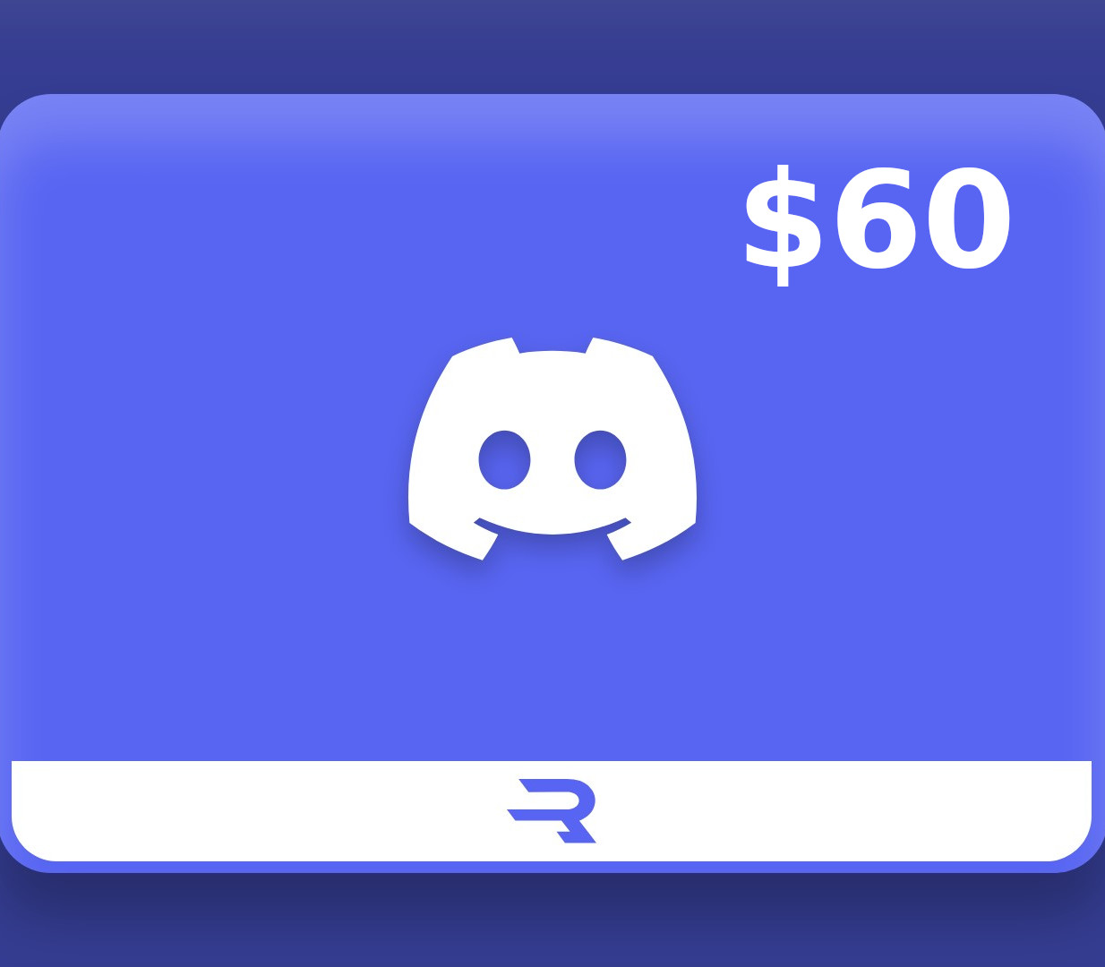 Rewarble Discord Nitro USD 60 Gift Card cover art