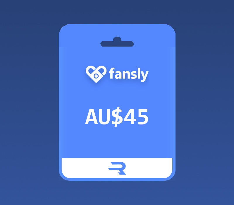 Rewarble Fansly AUD 45 Gift Card cover art