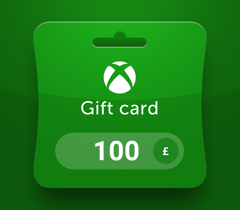 XBOX Live GBP 100 Prepaid Card cover art