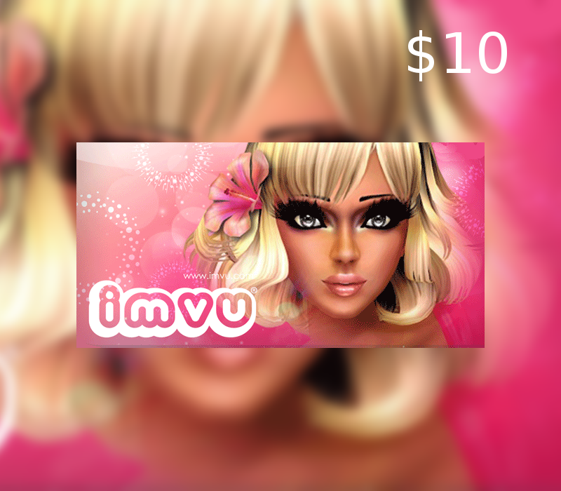 IMVU $10 US Game Card cover art