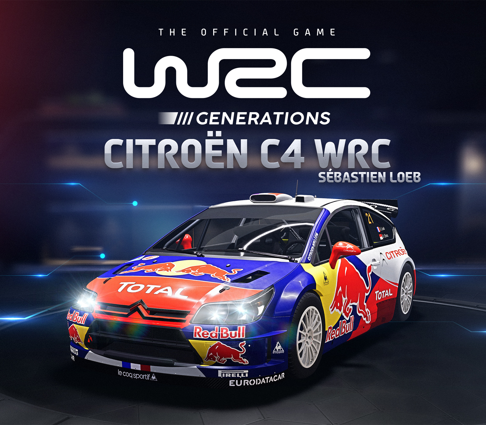 WRC Generations - Citroën C4 WRC 2010 DLC cover art