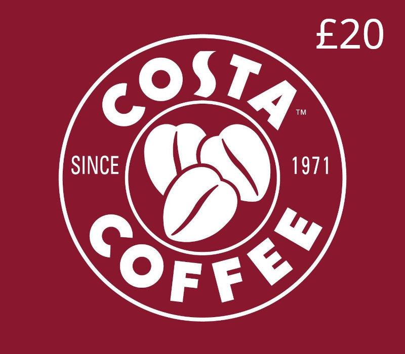 Costa Coffee £20 Gift Card cover art