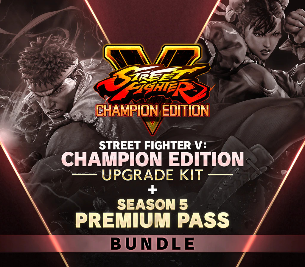 Street Fighter V - Champion Edition Upgrade Kit + Season 5 Premium Pass DLC Bundle cover art