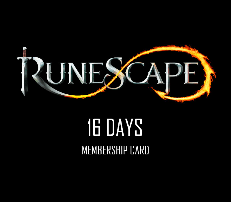 RuneScape 16-Day Prepaid Time Game Card cover art