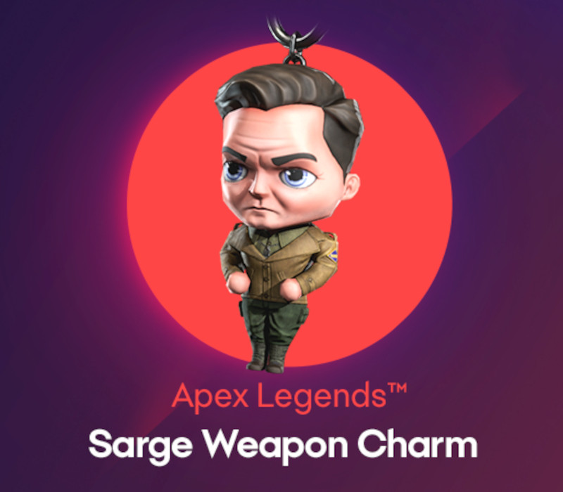 Apex Legends - Sarge Weapon Charm DLC cover art