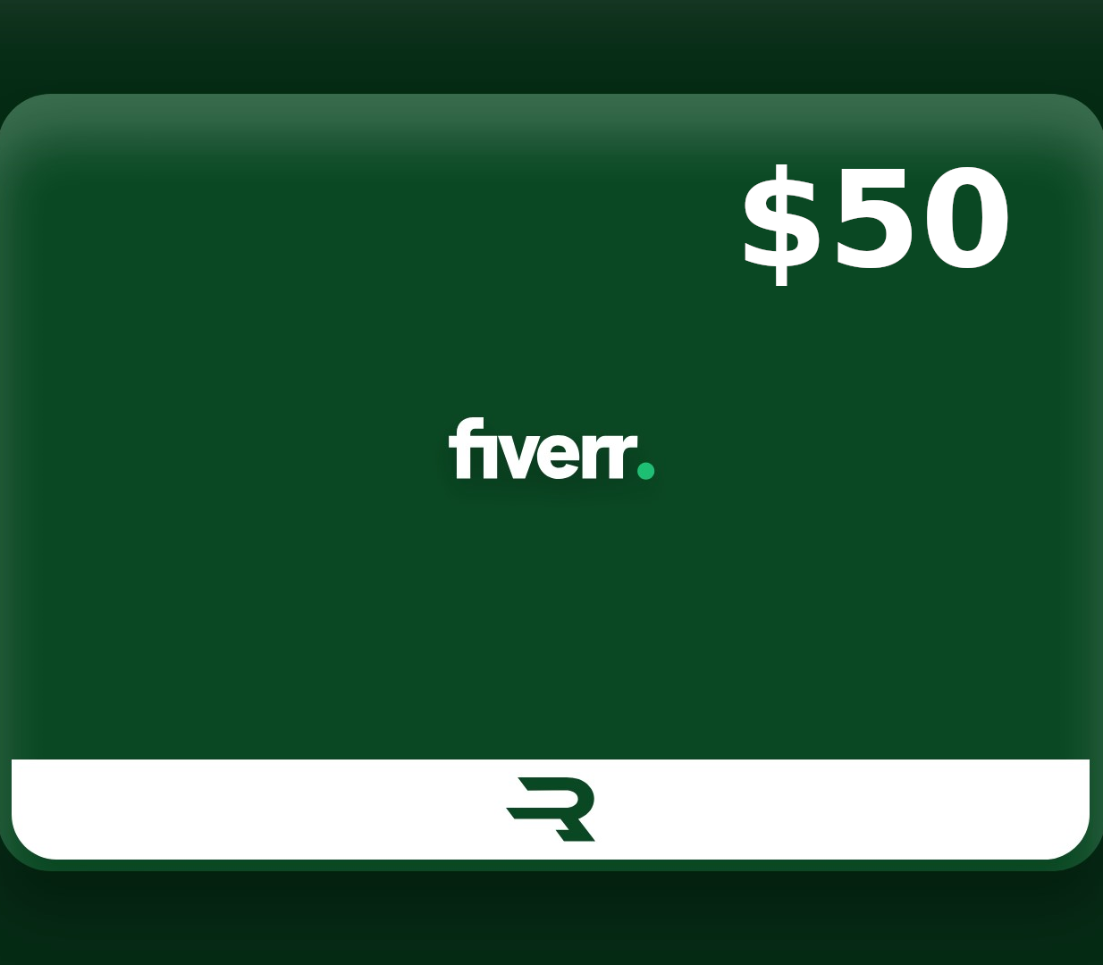 Rewarble Fiverr USD 50 Gift Card cover art