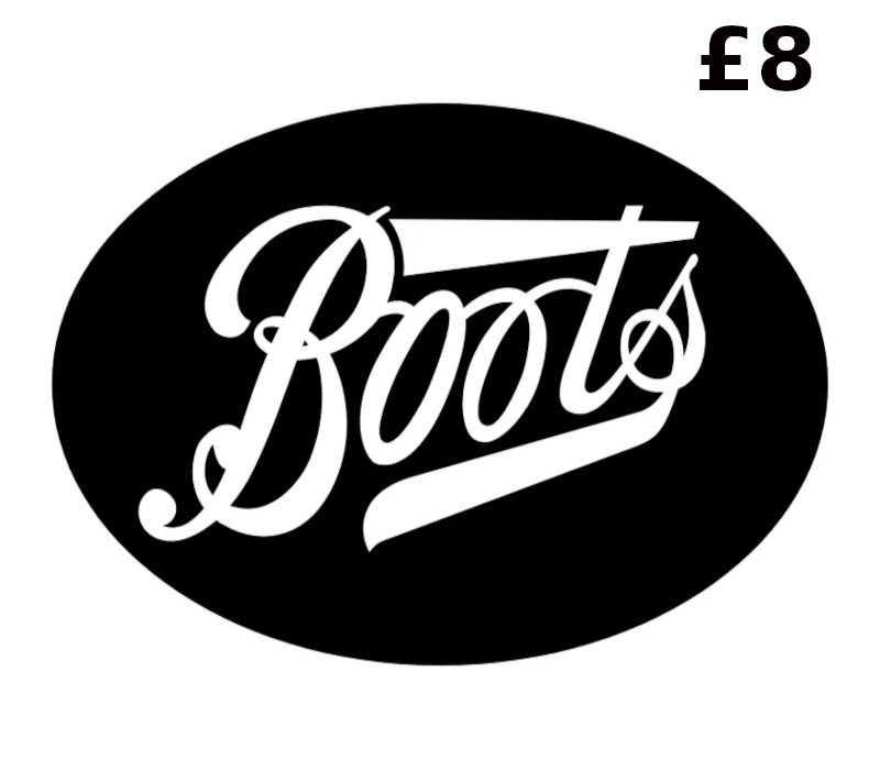 Boots Digital GBP 8 Gift Card cover art