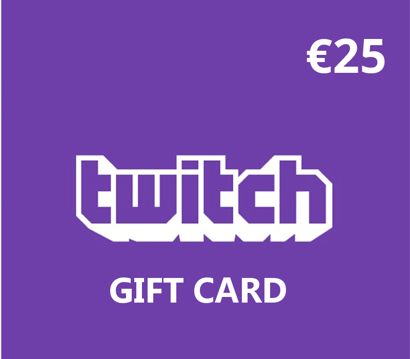 Twitch EUR 25 Gift Card ES cover art