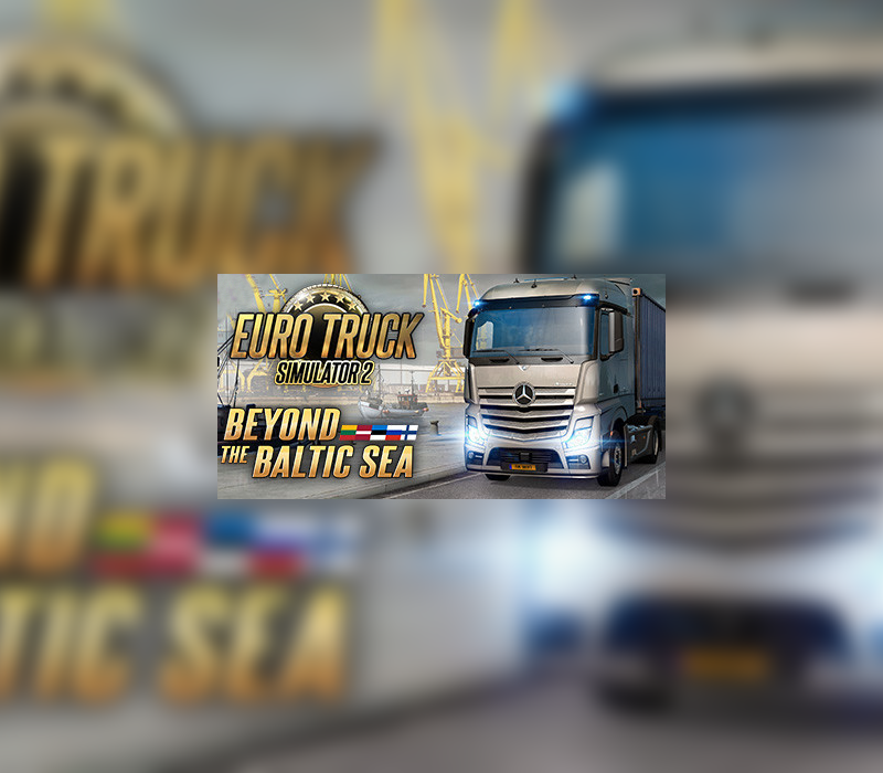 Euro Truck Simulator 2 - Beyond the Baltic Sea DLC cover art