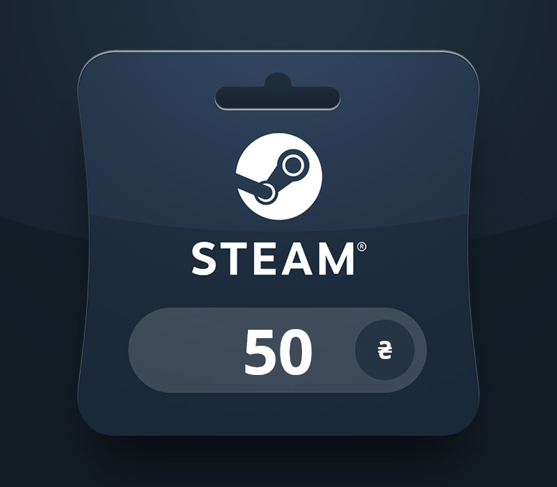 Steam Wallet UAH 50 Gift Card UA cover art